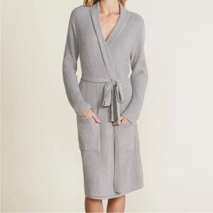 NWT Barefoot Dreams Cozy Chic Ribbed Oversized Robe S/M